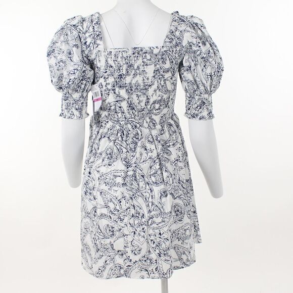 1.state Women's Puff Sleeve Mini Dress - Picture 4 of 5